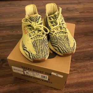 YEEZY Boost 350 Frost Yellow - Men’s 9.5